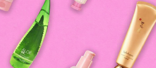 Корейская косметика купить в Кишиневе — уход за кожей Paradis Cosmetic, K-Beauty продукты Корейская косметика на розовом фоне — средства для ухода за лицом и кожей в Кишиневе