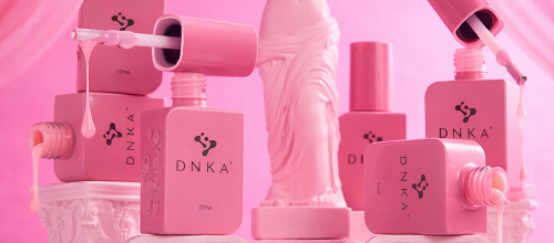 DNKa gel lac Moldova – produse pentru unghii în stil roz, manichiură profesională Chișinău, imagine Instagram