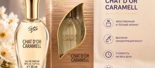 Chat D’Or Caramell — масляные духи для женщин в Молдове | Paradis Cosmetic Moldova