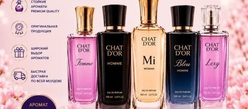 Большой выбор мужской и женской парфюмерии Chat D'Or в Кишиневе | Paradis Cosmetic Moldova