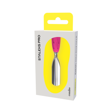 Пушер для маникюра Staleks Pro UNIQ 17 Combo скругленный широкий сменная часть лопатки