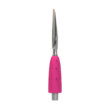 Пушер для маникюра Staleks Pro UNIQ 17 Combo скругленный широкий сменная часть лопатки