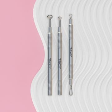 Набор "Чистая кожа" петля двустороняя, Уно, шумовка STALEKS BEAUTY & CARE 30