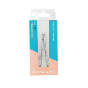 Кусачки "Глазки" " для кожи и удаления мозолей  STALEKS PRO PODO 21 7 мм