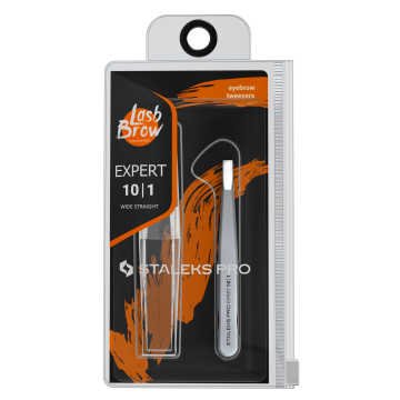 Пинцет для бровей STALEKS EXPERT 10 TYPE 1
