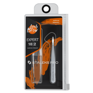 Пинцет для бровей STALEKS PRO EXPERT 10 TYPE 2