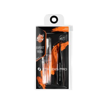 Пинцет для бровей STALEKS PRO EXPERT 11 TYPE 5 Red