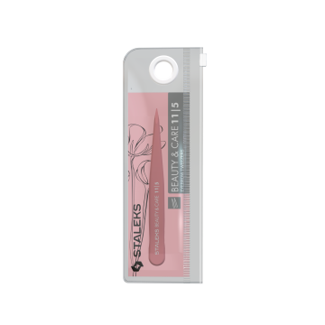 Пинцет для бровей STALEKS BEAUTY & CARE 11 TYPE 5 (точечный) Пинцет для бровей STALEKS BEAUTY & CARE 11 TYPE 5 (точечный)