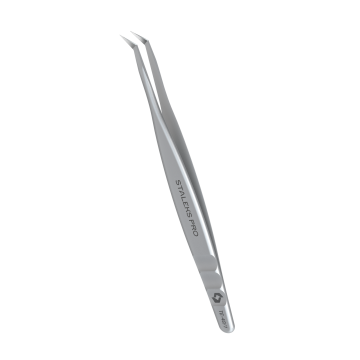 Пинцет профессиональный для ресниц L-образный STALEKS EXPERT 40 TYPE 1 L-50 Пинцет профессиональный для ресниц L-образный STALEKS EXPERT 40 TYPE 1 L-50