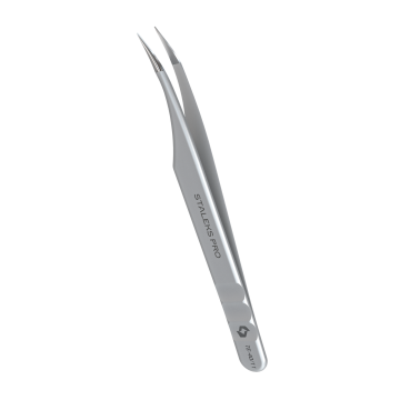 Пинцет профессиональный для ресниц изогнутый STALEKS EXPERT 40 TYPE 11 Пинцет профессиональный для ресниц изогнутый STALEKS EXPERT 40 TYPE 11