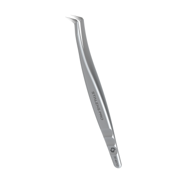 Пинцет профессиональный для ресниц башмачок STALEKS EXPERT 40 TYPE 12 L-65 Пинцет профессиональный для ресниц башмачок STALEKS EXPERT 40 TYPE 12 L-65
