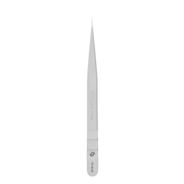Пинцет для ресниц профессиональный прямой STALEKS EXPERT 41 TYPE 10