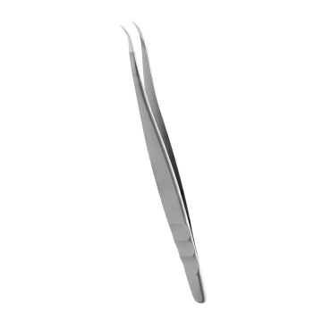 Пинцет профессиональный для ресниц изогнутый STALEKS EXPERT 41 TYPE 3