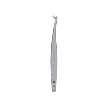 Пинцет профессиональный для ресниц STALEKS EXPERT 44 TYPE 12 L-65