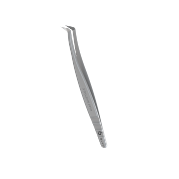 Пинцет профессиональный для ресниц STALEKS EXPERT 44 TYPE 12 L-65