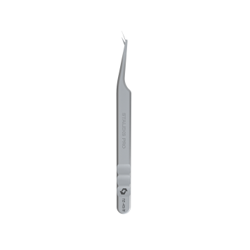 STALEKS EXPERT 45 TYPE: Пинцет профессиональный для ресниц STALEKS EXPERT 45 TYPE 8 mini L