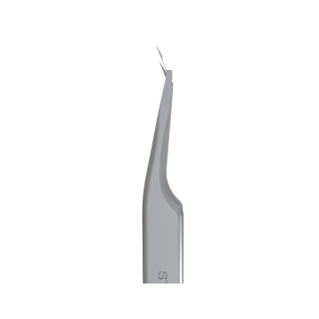 STALEKS EXPERT 45 TYPE: Пинцет профессиональный для ресниц STALEKS EXPERT 45 TYPE 8 mini L