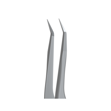 STALEKS EXPERT 45 TYPE: Пинцет профессиональный для ресниц STALEKS EXPERT 45 TYPE 8 mini L