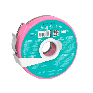 Сменный файл-лента белый papmAm с клипсой 100 грит STALEKS EXPERT Сменный файл-лента белый papmAm с клипсой 100 грит STALEKS EXPERT