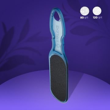 Пилка для пяток пластиковая STALEKS CLASSIC 10 TYPE 2 (80 и 120 грит)