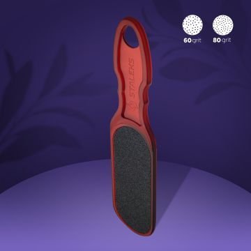 Пилка для пяток пластиковая STALEKS CLASSIC 10 TYPE 3 (60 и 80 грит)