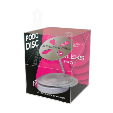 Педикюрный диск-основа STALEKS PRO EXPERT PODODISC L со сменными файлами 180 грит 25 мм (5 шт) Педикюрный диск-основа STALEKS PRO EXPERT PODODISC L со сменными файлами 180 грит 25 мм (5 шт)