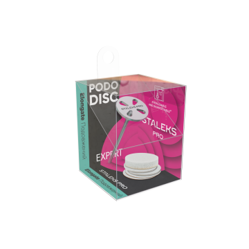 Педикюрный диск-основа удлиненный STALEKS PRO EXPERT PODODISC S со сменными файлами 180 грит 15 мм (5 шт) Педикюрный диск-основа удлиненный STALEKS PRO EXPERT PODODISC S со сменными файлами 180 грит 15 мм (5 шт)