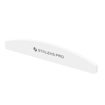 Баф для маникюра Staleks Pro EXPERT 41 100/180 грит полумесяц Баф для маникюра Staleks Pro EXPERT 41 100/180 грит полумесяц