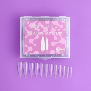 Верхние формы для наращивания DNKa Top Nail Forms Almond, 120 шт Верхние формы для наращивания DNKa Top Nail Forms Almond, 120 шт