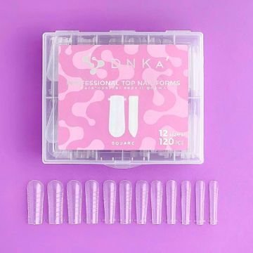 Верхние формы для наращивания DNKa Top Nail Forms Square, 120 шт Верхние формы для наращивания DNKa Top Nail Forms Square, 120 шт