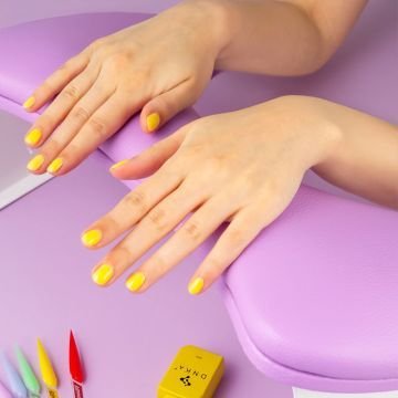 Anatomical Armrest for Manicure – DNKA’ – PURPLE