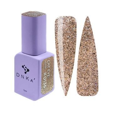 Цветной гель-лак DNKa Cat Eye No. 0135