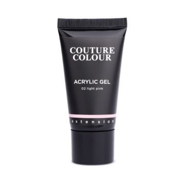 Акрил-гель Couture Colour Acrylic Gel 02 Light Pink. бледно-розовый