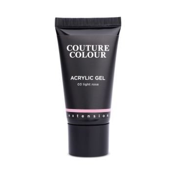 Акрил-гель Couture Colour Acrylic Gel 03 Light Rose. светлый розовый