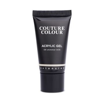 Акрил-гель Couture Colour Acrylic Gel 09 Shimmer Milk. молочный с шиммером