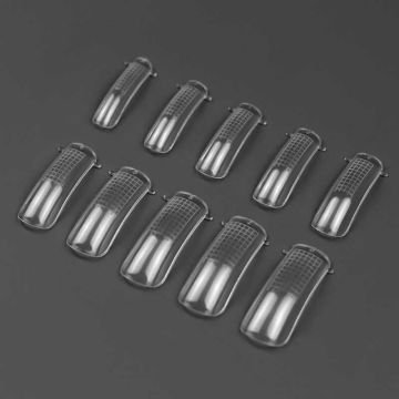 Верхние формы для наращивания ногтей Couture Colour Nail Tips. с разметкой. 100 шт