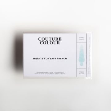 Силиконовые вкладки-молды Couture Colour Inserts For Easy French для френча на верхних формах А Силиконовые вкладки-молды Couture Colour Inserts For Easy French для френча на верхних формах А