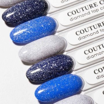 Топ для гель-лака без липкого слоя Couture Colour Diamond Top Coat со светоотражающим эффектом Топ для гель-лака без липкого слоя Couture Colour Diamond Top Coat со светоотражающим эффектом