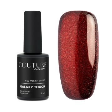 Гель-лак Couture Color Galaxy Touch Cat Eye GT 11 вишнево-красный блик