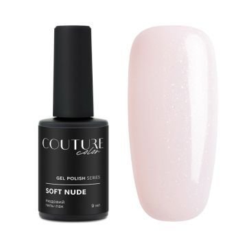 Гель-лак Couture Color Soft Nude SN 12 светло-розовый с шиммерами
