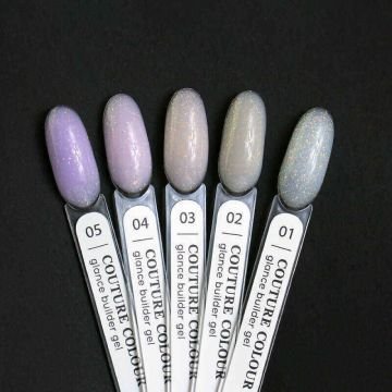Гель для наращивания Couture Colour Glance Builder Gel 05. сиреневый с шиммером Гель для наращивания Couture Colour Glance Builder Gel 05. сиреневый с шиммером