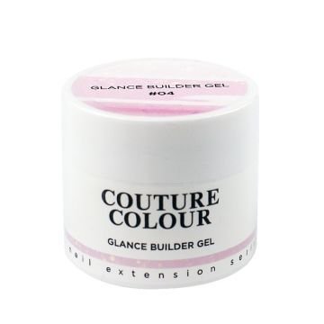 Гель для наращивания Couture Colour Glance Builder Gel 04. лилово-розовый с шиммером Гель для наращивания Couture Colour Glance Builder Gel 04. лилово-розовый с шиммером