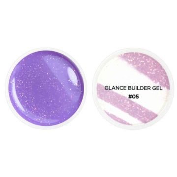 Гель для наращивания Couture Colour Glance Builder Gel 05. сиреневый с шиммером Гель для наращивания Couture Colour Glance Builder Gel 05. сиреневый с шиммером
