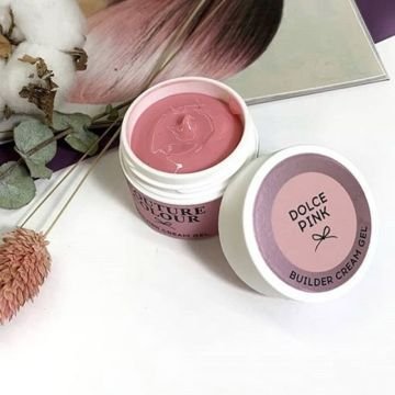 Крем-гель строительный Couture Colour Builder Cream Gel Dolce pink. телесно-розовый Крем-гель строительный Couture Colour Builder Cream Gel Dolce pink. телесно-розовый