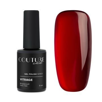 Гель-лак Couture Colour Vitrage Gel VG 01 красный