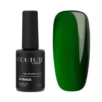 Гель-лак Couture Color Vitrage Gel VG 05 зеленый