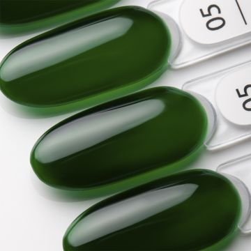 Гель-лак Couture Color Vitrage Gel VG 05 зеленый