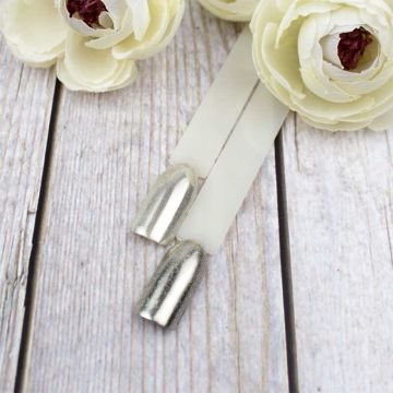 Зеркальная пудра для втирки Couture Colour 02 Silver. цвет серебро. 0.5 г