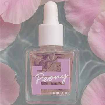 Масло для кутикулы Jerden Proff Cuticle Oil Peony с пипеткой пион