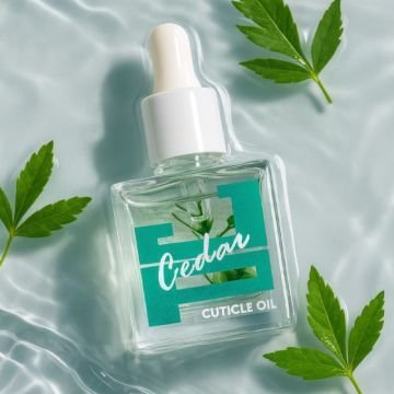 Масло для кутикулы Jerden Proff Cuticle Oil Cedar с пипеткой кедр